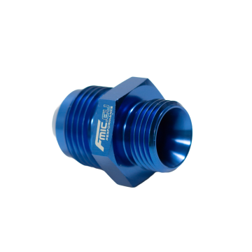 AN8 ORB Male To AN10 Male JIC Hose Fitting Adapter Blue