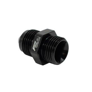 AN8 ORB Male To AN8 Male JIC Hose Fittng Adapter Black