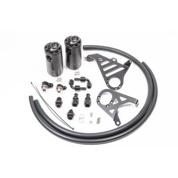 Dual Catch Can Kit for Ford Focus RS 16-18 Fluid Lock Radium Engineering
