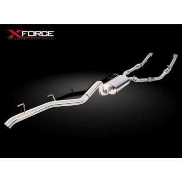 Exhaust system XForce for Toyota Landruiser 2007-2016 200 Series V8 TD Wagon