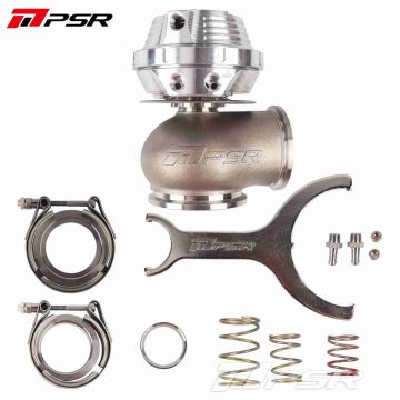 Pulsar PSR New Generation Wastegate 50mm V-Band External Wastegate Silver