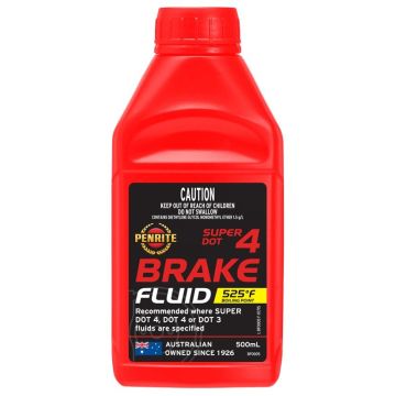 Brake Fluid Penrite Super DOT 4 Brake Fluid 0,5L
