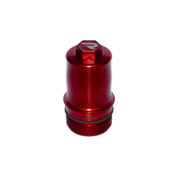 Aluminum Billet Oil Filter Housing for 1.8 / 2.0 TSI - EA888.3 & EA888.4 Engines Red