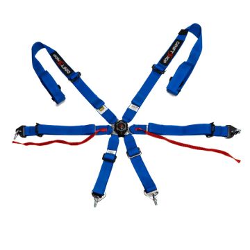 DriftShop 6 Point Harness Blue FIA Approved 8853