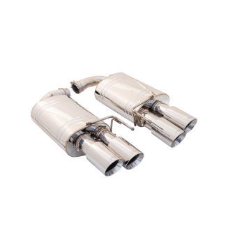 Exhaust system XForce with Varex muffler for Ford MUSTANG 2018- GT FASTBACK 5.0L | GT COUPE stainless steel