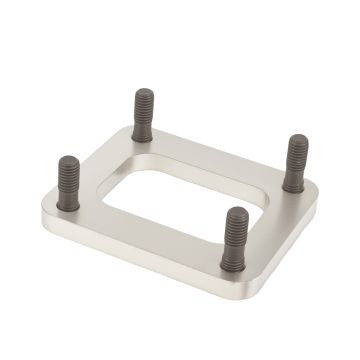 T4 stainless steel flange with bolts