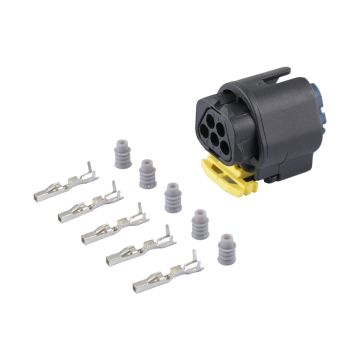 Dual Sensor Connector with Terminals 5-Pin