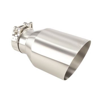 Stainless Steel Exhaust Tailpipe Fmic.Pro 100mm Tip 50mm Inlet