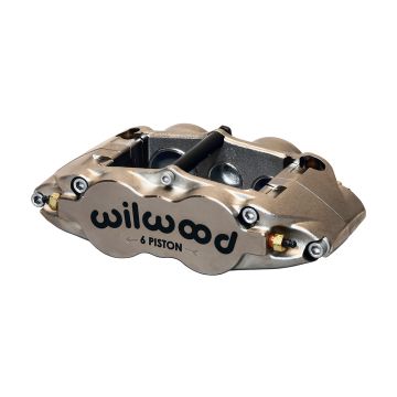 Wilwood 120-11779 Forged Narrow Superlite Radial Mount Caliper Left 6 Pistons Nickel