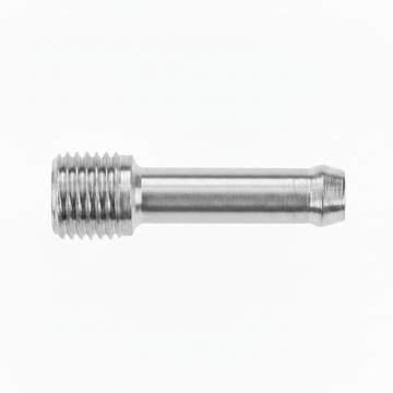 Aluminum Adapter Nipple 1/4" to 14mm Push-On Barb