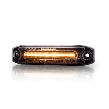 Amber Position Marker LED Light Purelux Specter 12X Dark 12V 24V 6W 102mm