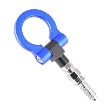 Tow Hook Round Jr.Spec M16x3.0 Blue