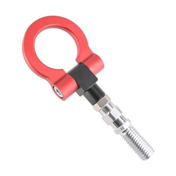 Tow Hook Round Jr.Spec M18x2.5 Red