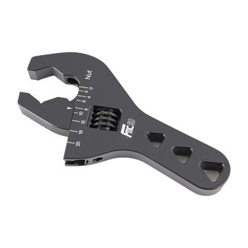 Adjustable Wrench for AN3–AN20 Fittings Black