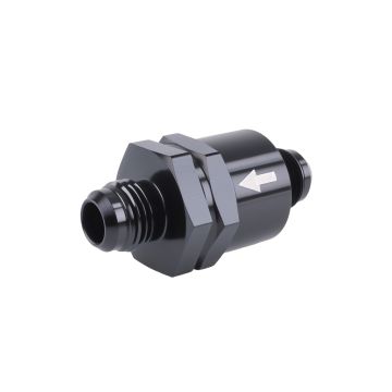 One-Way Check Valve AN6 Black