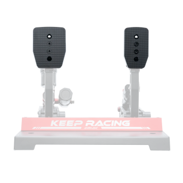 Standard Flat Pedal Plate Set Gas Brake for P1000 Pedals SIMAGIC Simulator Simracing