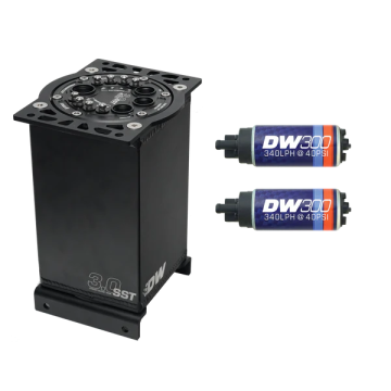 3.0L Surge Tank with Dual DW300 Pumps DeatschWerks