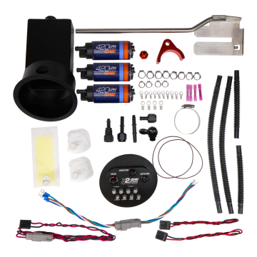 X2 Surge Module with DW420 Pumps and Install Kit DeatschWerks for Nissan Silvia Skyline 1994-2002
