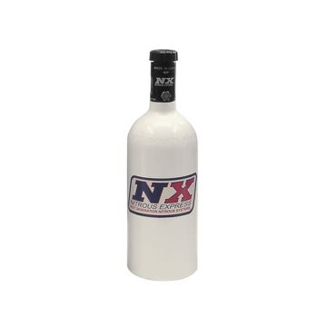 1Lb Bottle with Motorcycle Valve 3.2 Dia. x 9.83 Tall Nitrous Express NX 11010