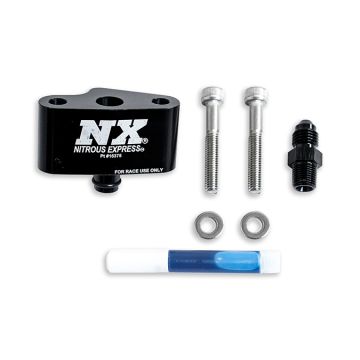 Billet Fuel Rail Adapter for 350Z 370Z G35 G37 Nitrous Express NX 16375