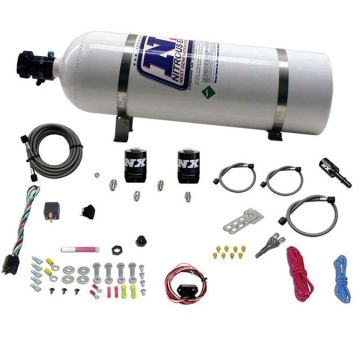 Hemi & Srt8 Single Nozzle Fly-By-Wire Sys (35-150Hp) with 15Lb Bottle Nitrous Express NX 20918-15