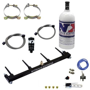 Billet Spray Bar System for ZX-14 with 2.5Lb Bottle Nitrous Express NX 62203-2.5P