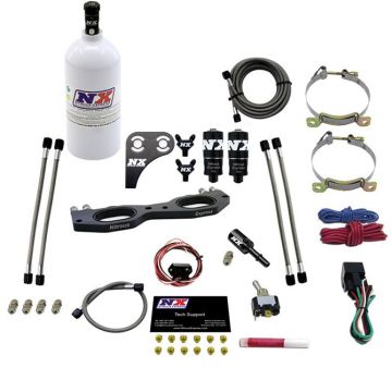 Nitrous Plate System for Polaris RZR 1000 with 2.5Lb Bottle Nitrous Express NX 67002-2.5P