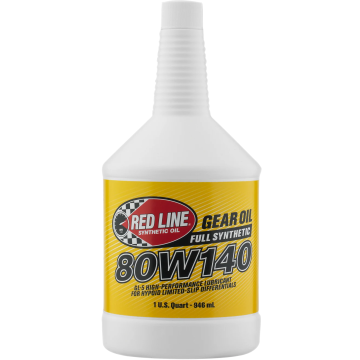Gear Oil GL-5 Red Line 80W140 0.946L RD-58104