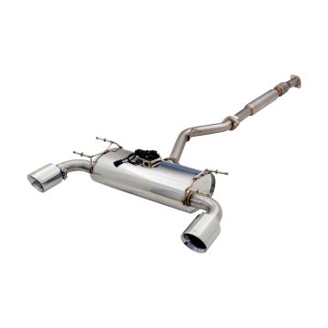 Exhaust system XForce with Varex muffler for Subaru BRZ 2012- Z1 stainless steel