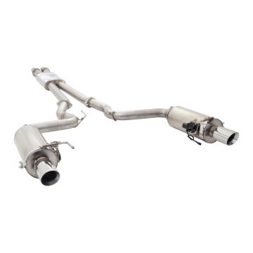 Exhaust system XForce with Varex muffler for Ford Mustang 2015-2017 GT Fastback 5.0L stainless steel