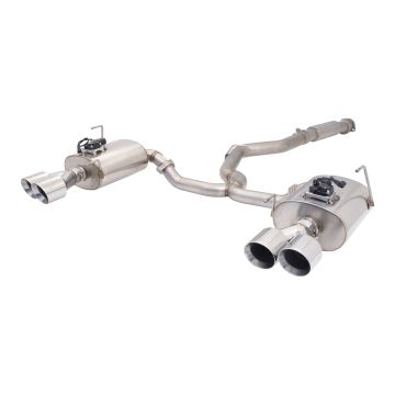 Exhaust system XForce with Varex muffler for Subaru IMPREZA 2011-2014 WRX SEDAN (G3) S2 stainless steel