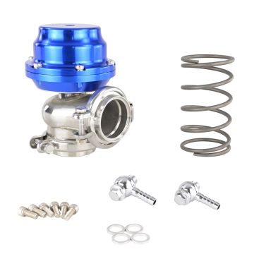 Wastegate V-BAND 40mm blue