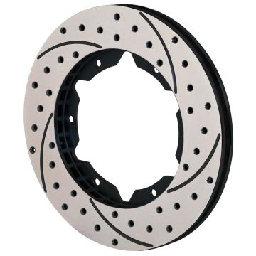 Wilwood 160-9249-BK SRP Drilled Performance Rotor Black