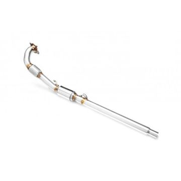 Downpipe VOLKSWAGEN Golf VI R + CAT 2.0 TSI  VI 2009-2013 Euro 4 100 CPSI