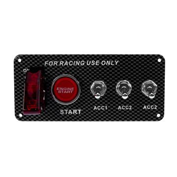 Elektryczny panel uruchamiania silnika z 3 przełącznikami