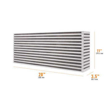 Mishimoto MMUIC-13 Universal Air-to-Air Race Intercooler Core 22.00" x 11.00" x 3.50"   
