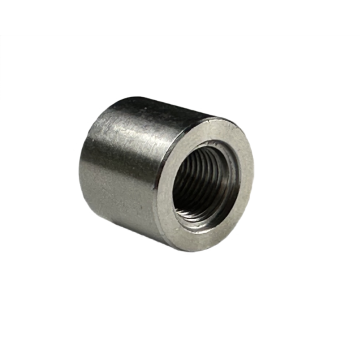 Stainless steel EGT bushing with support for welding.