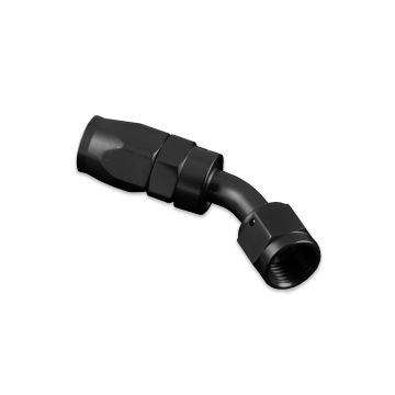 Swivel 45' AN4 fitting Black
