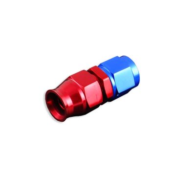 AN -8 AN8 JIC Straight PTFE Fuel Oil Fitting hose end Red
