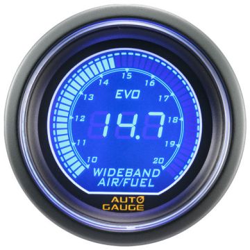 New Auto Gauge zestaw AFR EVO wskaźnik + sonda Bosch 4.9 + kontroler