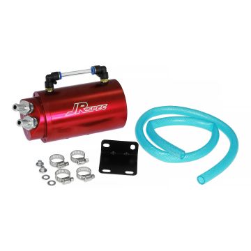 Oil catch tank JRspec model 01 Red 18mm