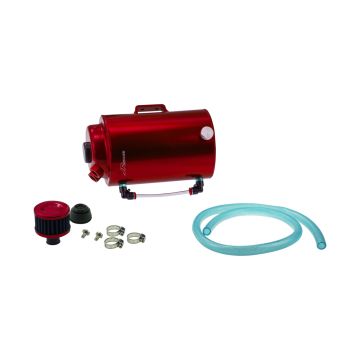 Oil catch tank JRspec model 05 Red 16mm