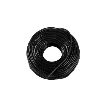 Reinforced vacuum hose Fmic.Pro 20mm Black