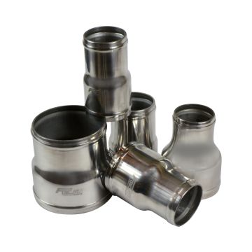 Aluminum reducer 51/70mm Swaged ends