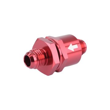 One-Way Check Valve AN6 Red