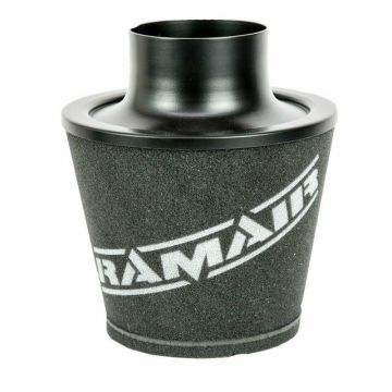 Universal Neck Black Large Aluminium Base Cone Filter Ramair JS-150-BK 63mm