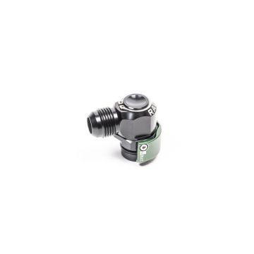 V2 Quick Connect 19mm Male to 10AN Male 90deg Radium Engineering