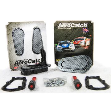 Zapinki AeroCatch Flush Carbon (podkładki montażowe w zestawie)