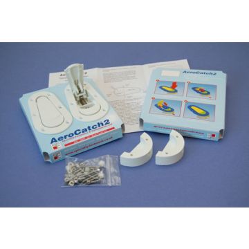 Zapinki AeroCatch2 Flush Białe