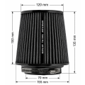 FMIC.Pro cone air filter length 100mm diameter 100mm-6